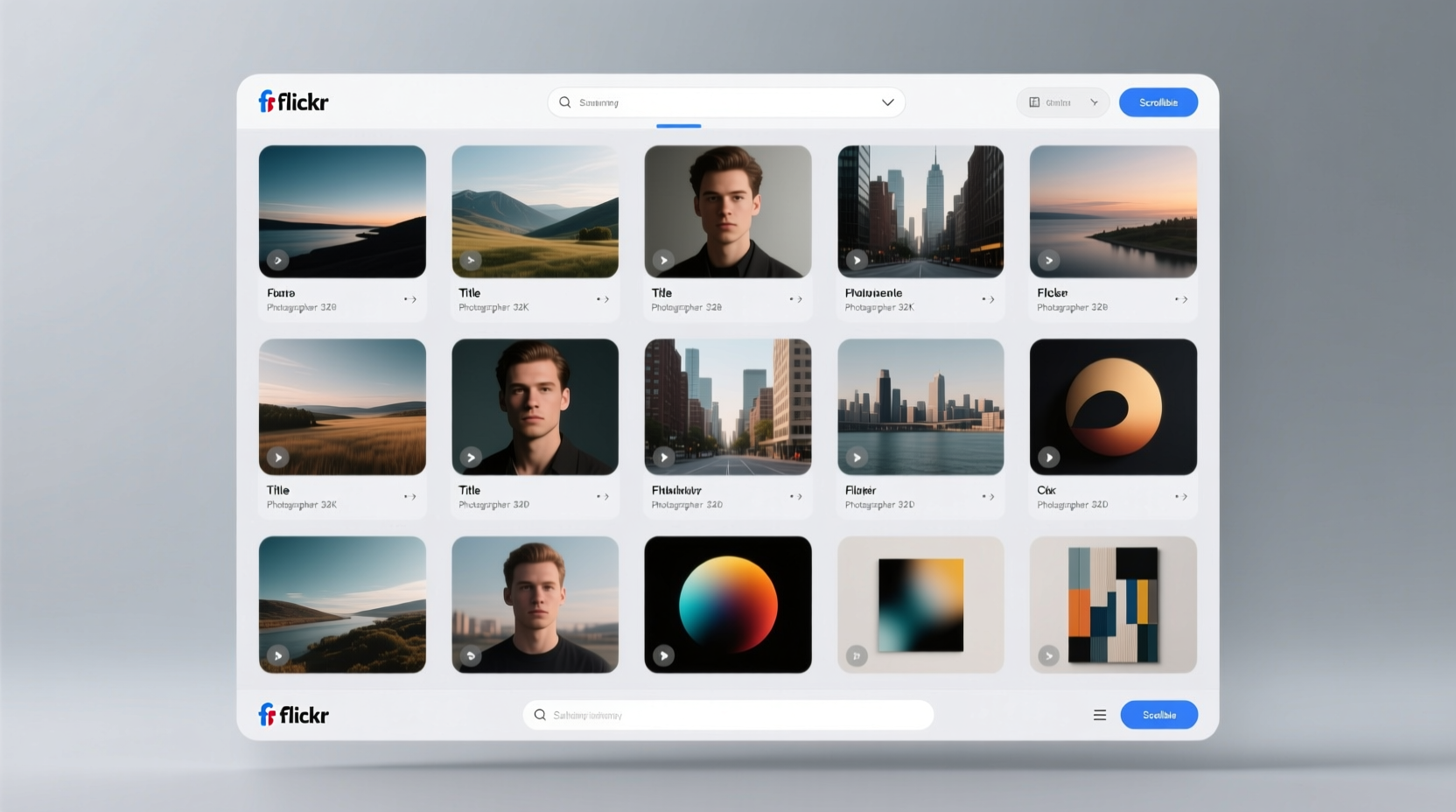 browse multiple photos with flickrleech
