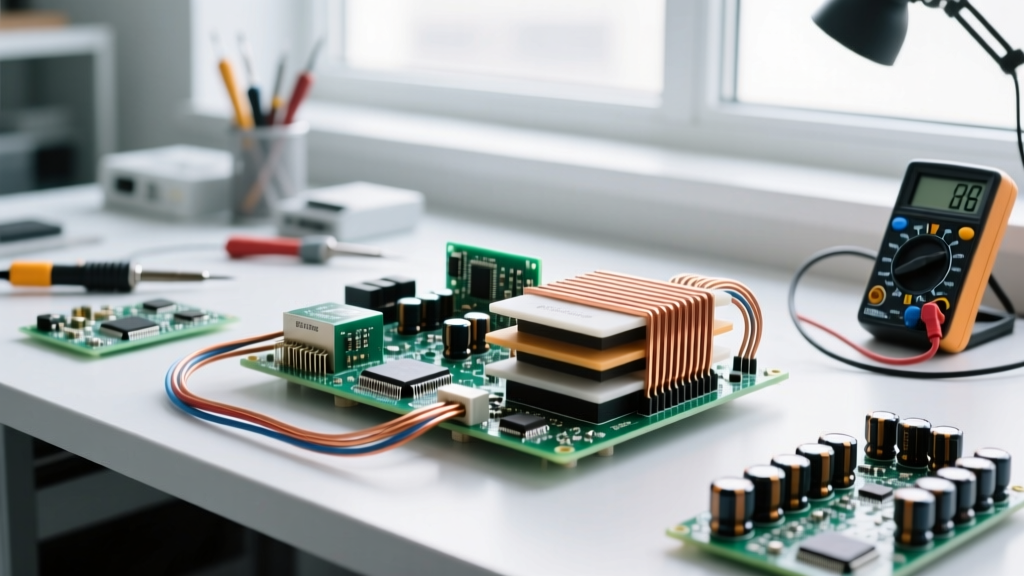 Designing a Hybrid Output Capacitance Circuit for DC-DC Buck Converters