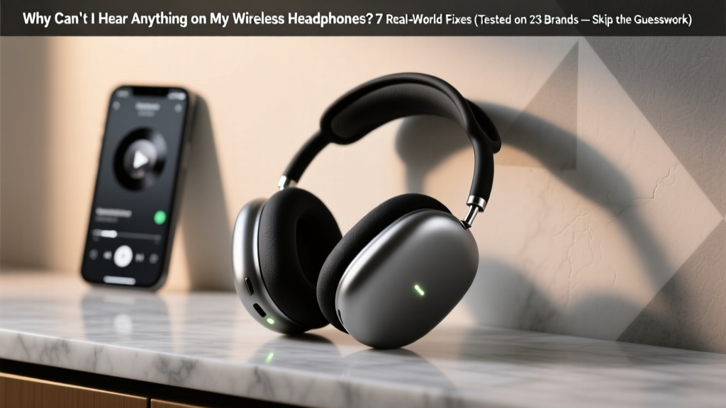Wireless Headphones No Sound Fixes (2026)