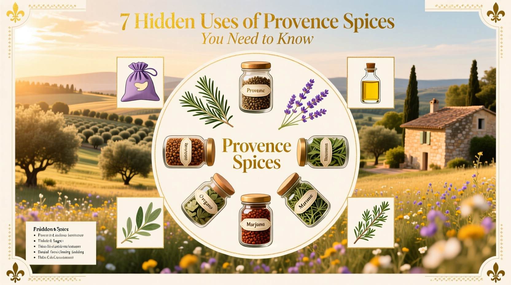 7 hidden uses of provence spices you need to know