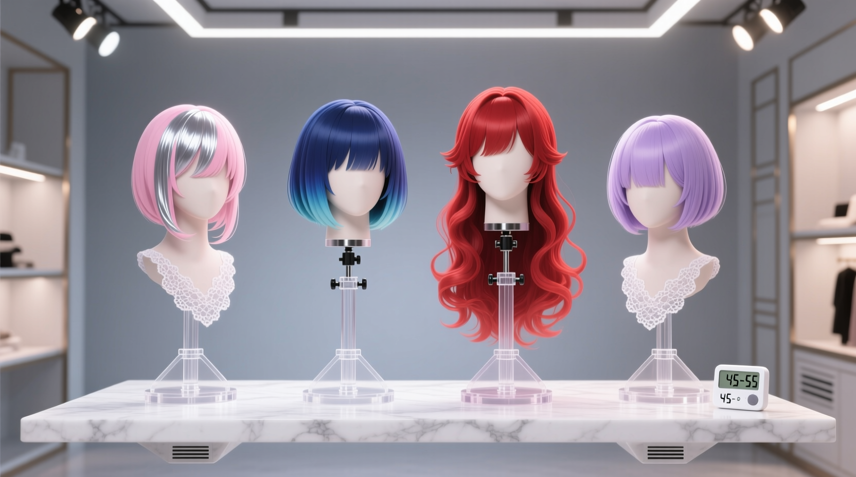 cosplay wig storage lace safe stand techniques