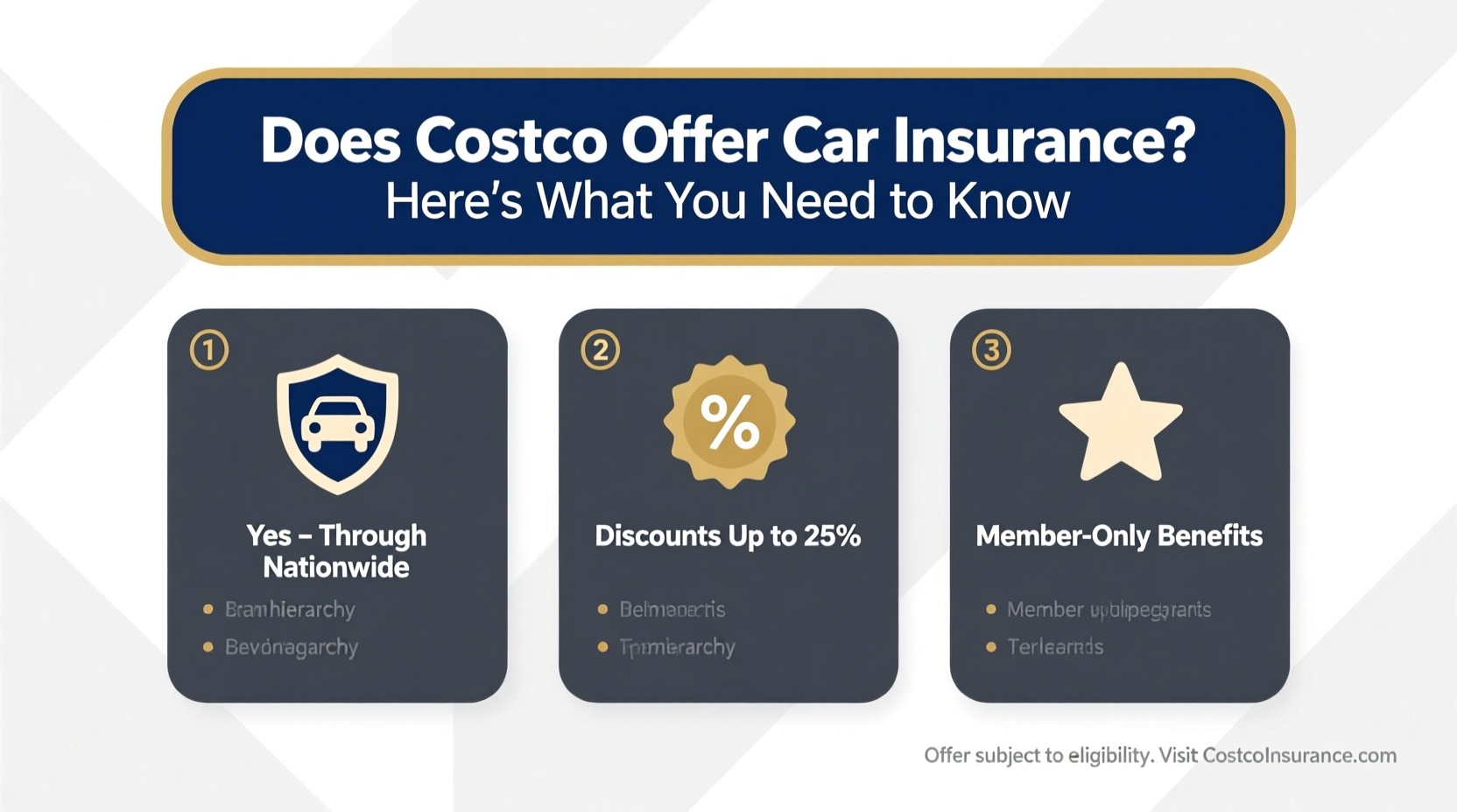 does costco offer car insurance