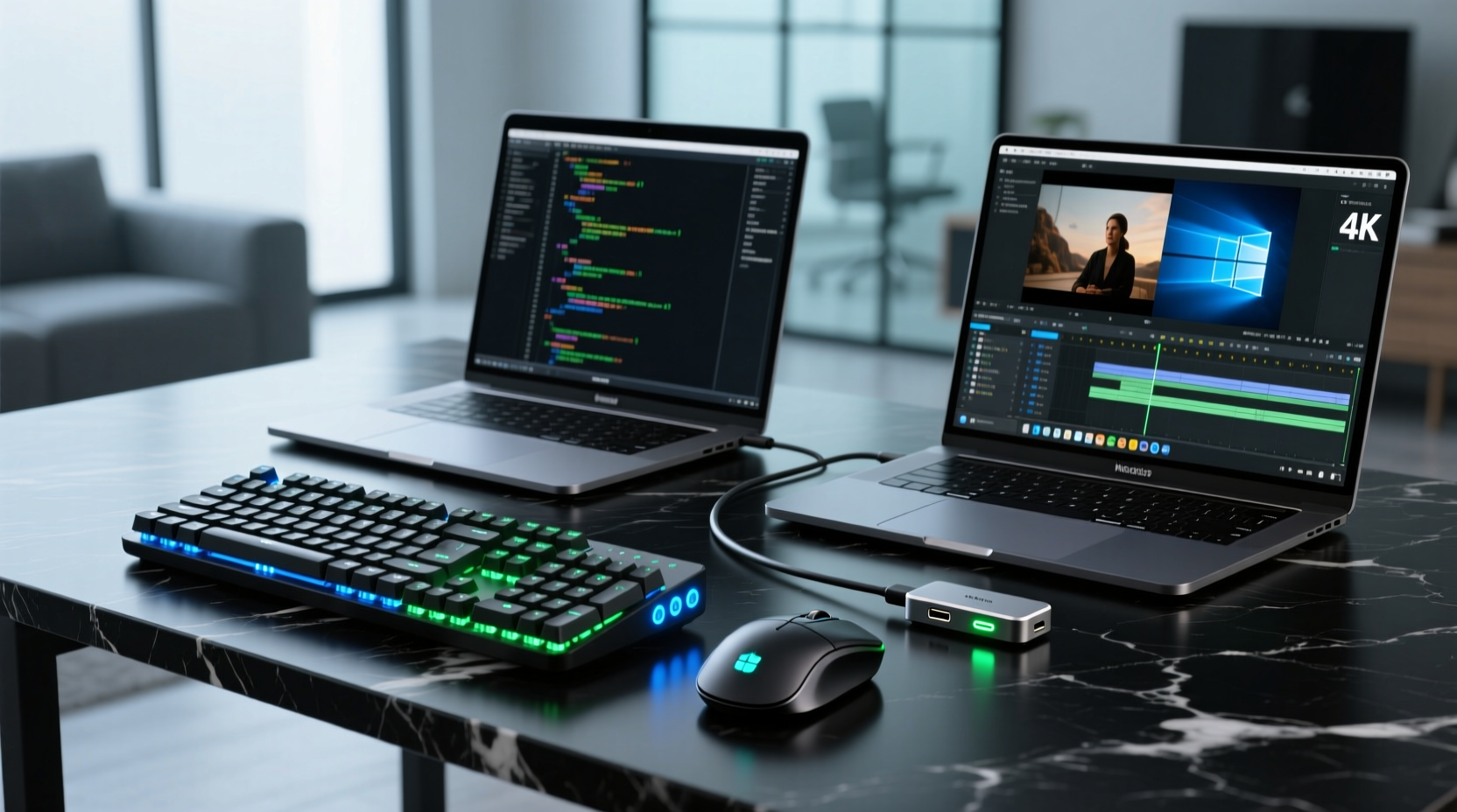 Mac + Windows Shared Keyboard Setup 2024