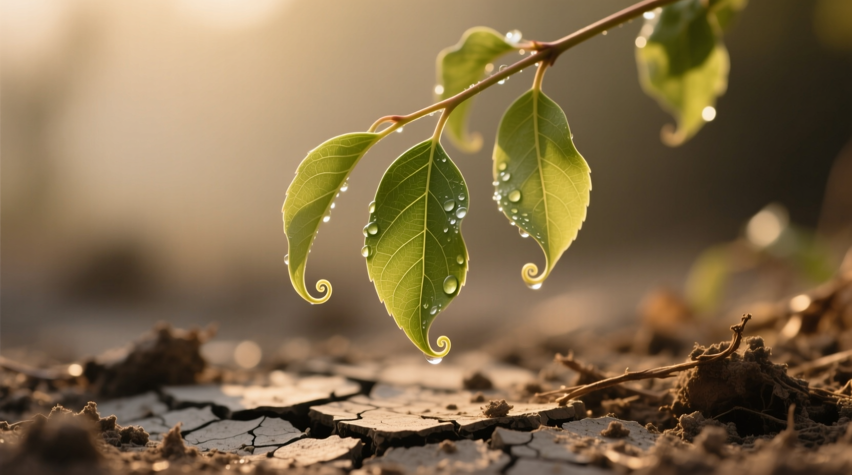 what do drooping leaves mean