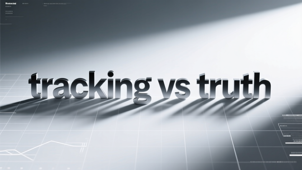 Tracking vs Truth: Why Your Analytics Are Lying to You —