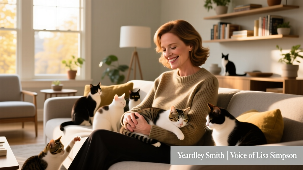 Yeardley Smith, Voice Of Lisa Simpson, Is a Cat Fanatic Like No Other