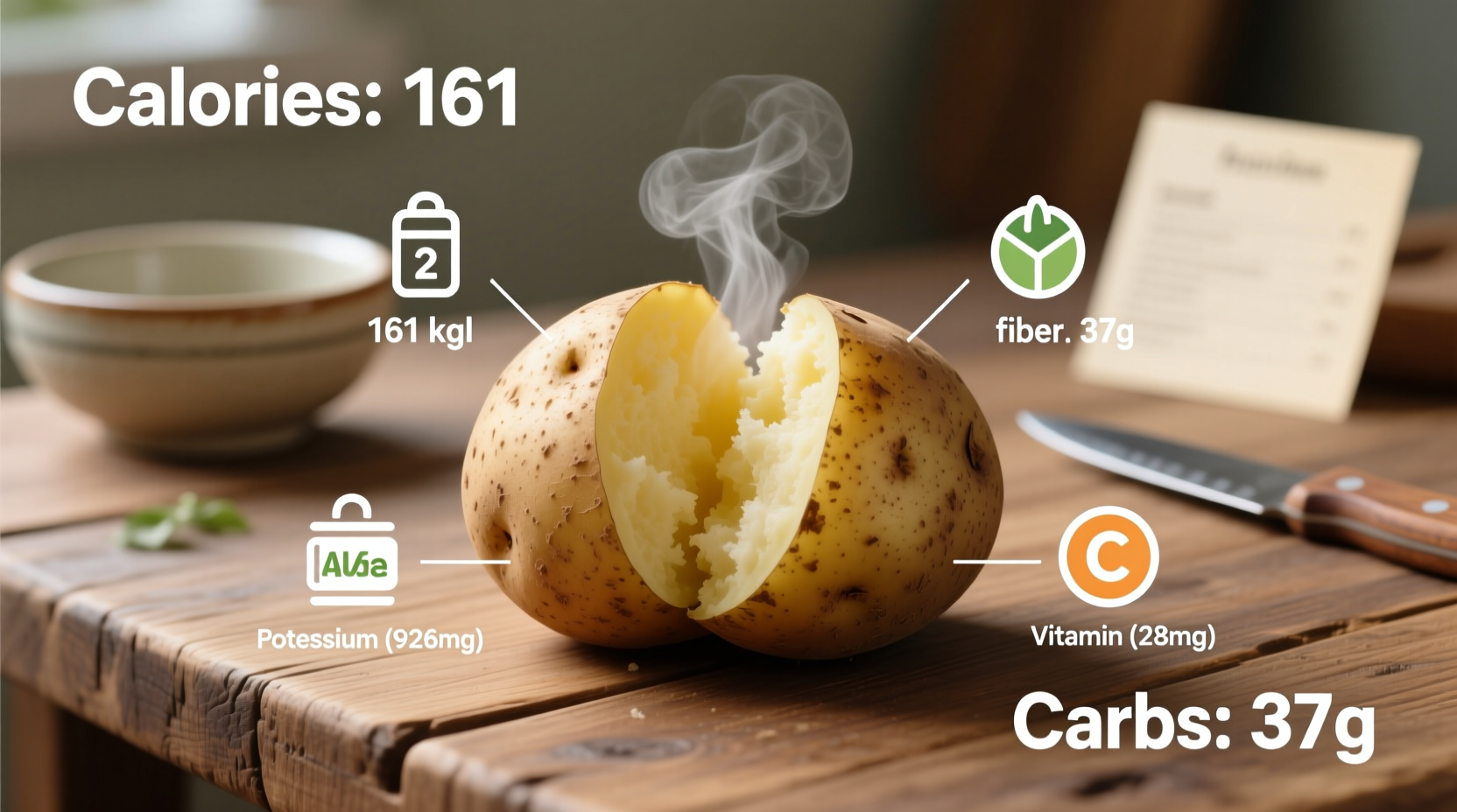 Potato Calories: Exact Counts by Type and Preparation