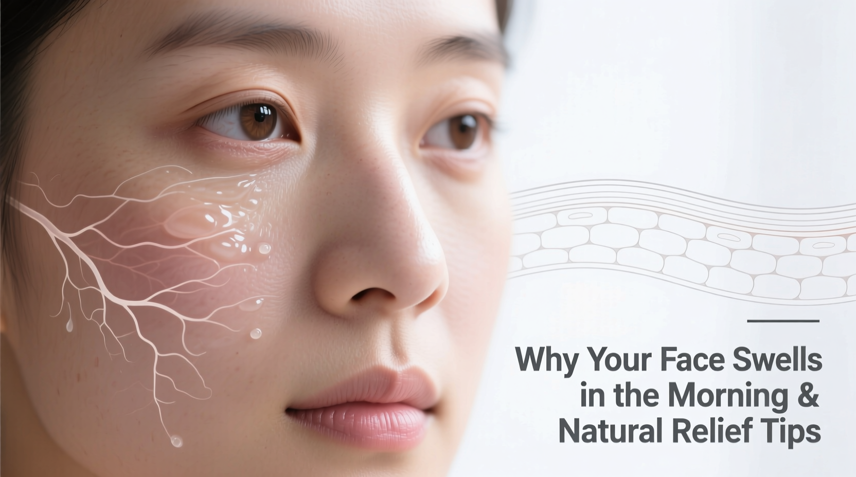 why does my face puff up in the morning and how to reduce it naturally