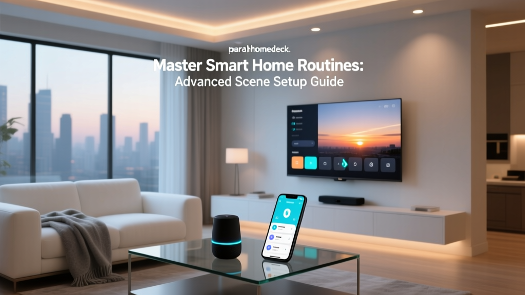 Master Smart Home Routines: Advanced Scene Setup Guide