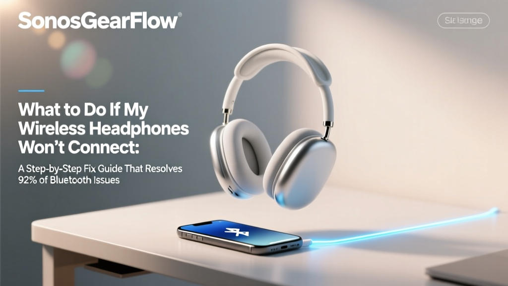 Wireless Headphones Won’t Connect? Fix Bluetooth Issues