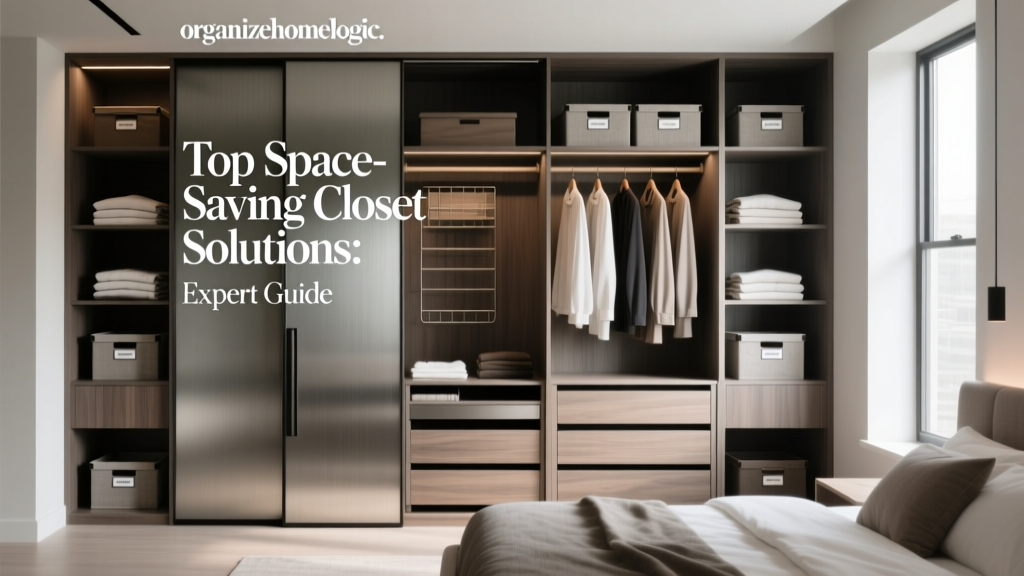 Top Space-Saving Closet Solutions: Expert Guide