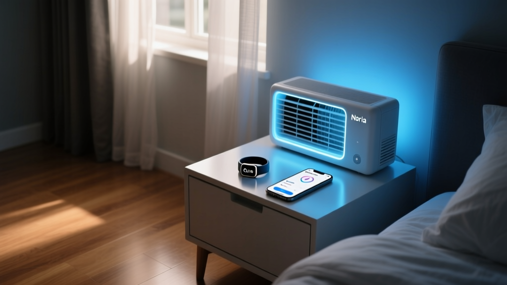 Biometric Sleep: Syncing Smart Rings and Watches With Noria AC Units