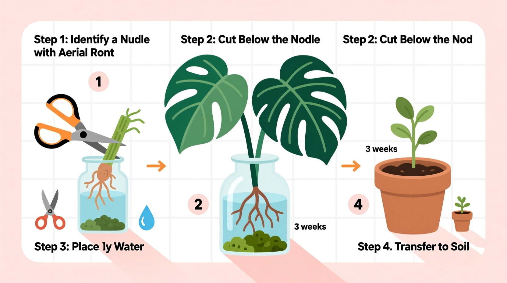 Propagate Monstera in 5 Steps | TheHomeSprouts