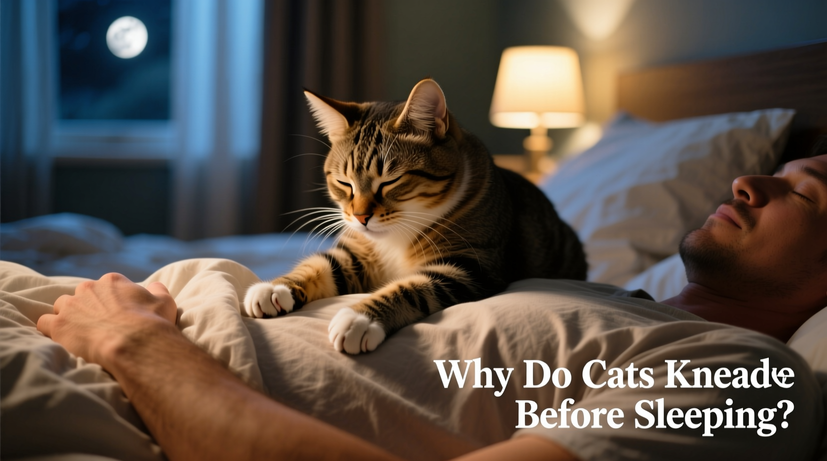 Why Does My Cat Knead My Stomach Before Sleeping Exploring The Behavior - Feline Kneading Behavior For Sleep