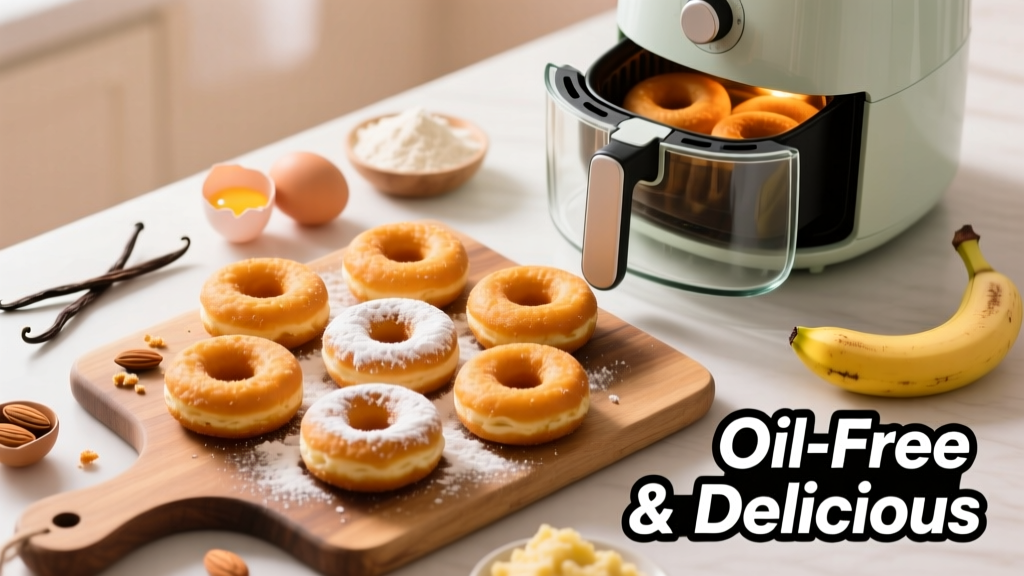 Healthy Air Fryer Donuts: Crispy, Light & Oil-Free