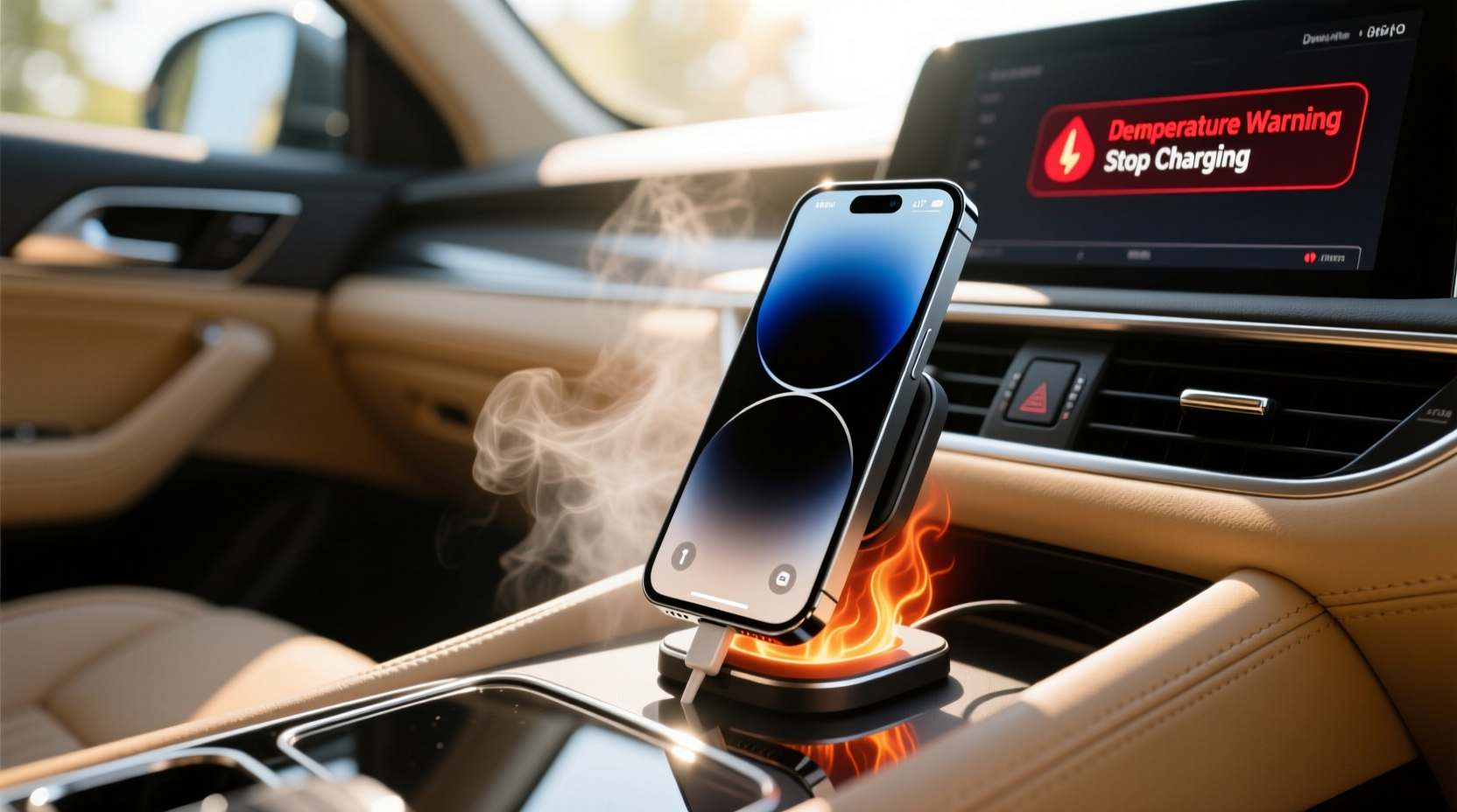 why does my phone overheat while charging in the car quick fixes