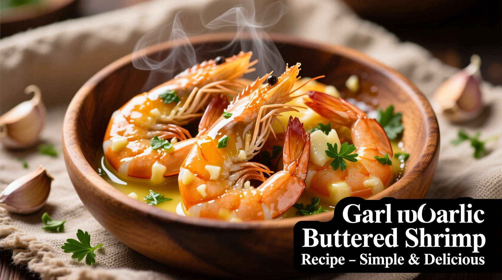 Perfect Garlic Buttered Shrimp Recipe in 20 Minutes