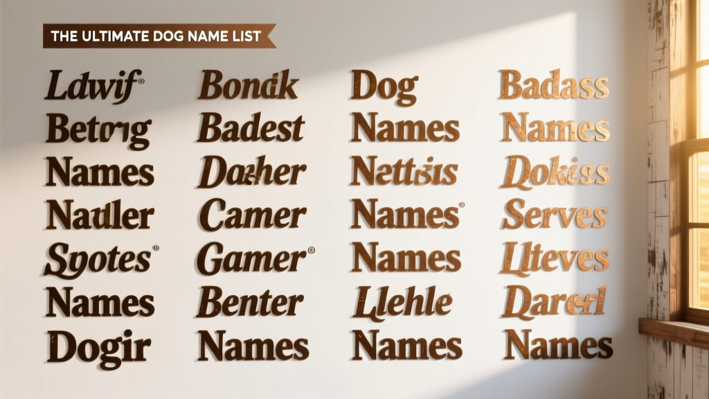 150 of the Most Badass Dog Names You've Ever Heard