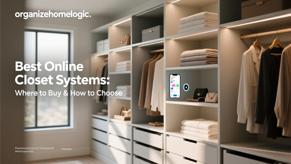 Best Online Closet Systems: Where to Buy & How to Choose