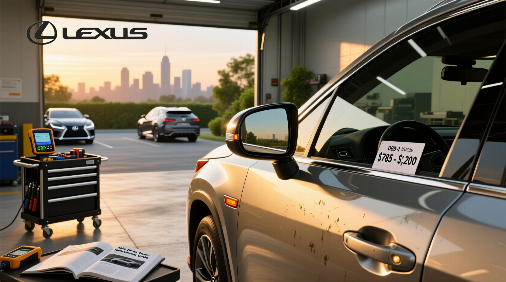 How to Choose Lexus RX350 Side Mirror: Cost & Buying Guide