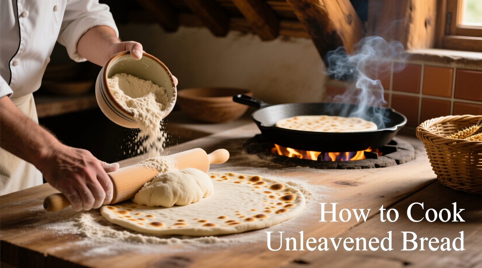 How to Cook Unleavened Bread: Simple 3-Ingredient Recipe