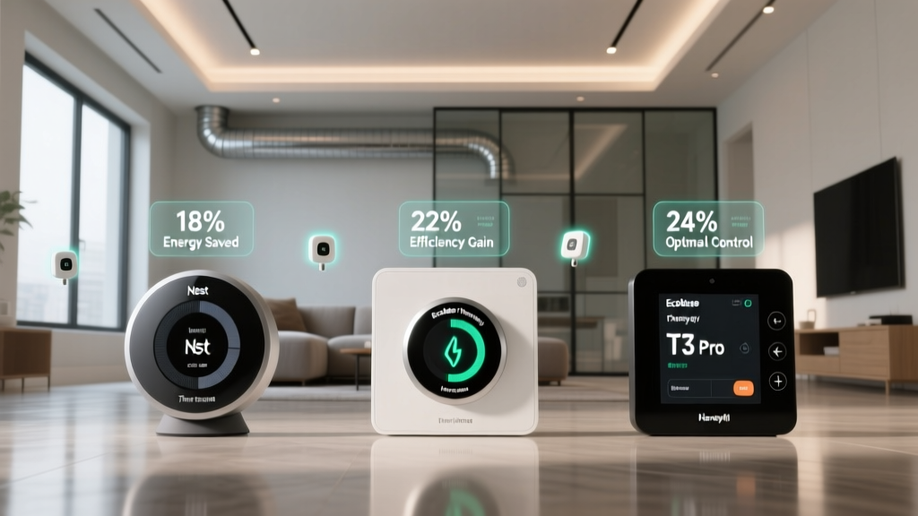 Nest Thermostat vs Ecobee SmartThermostat vs Honeywell T9: Which Saves More Energy in 2026?