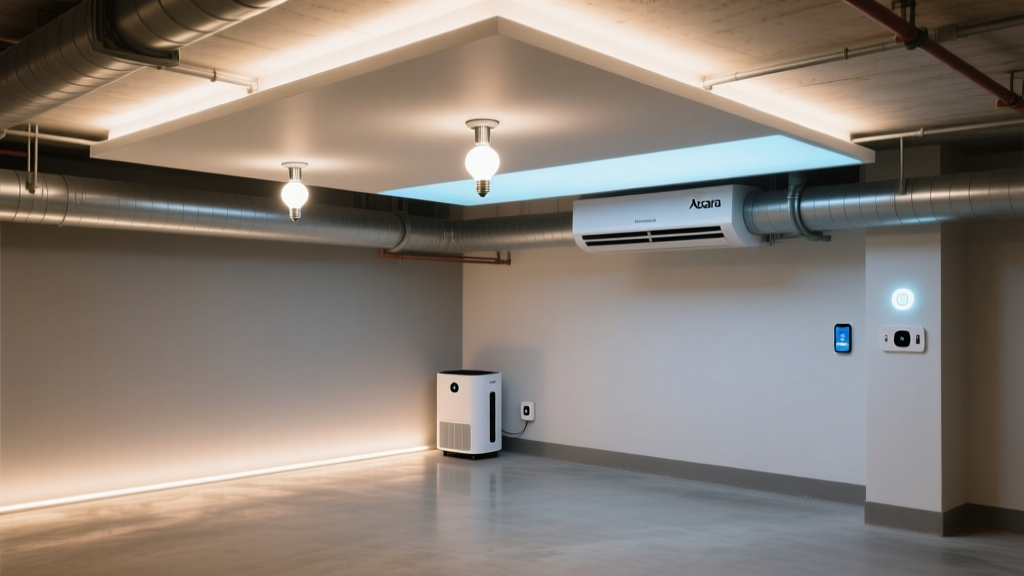 Smart Basement Lighting: Aqara + Hue + Dehumidifier