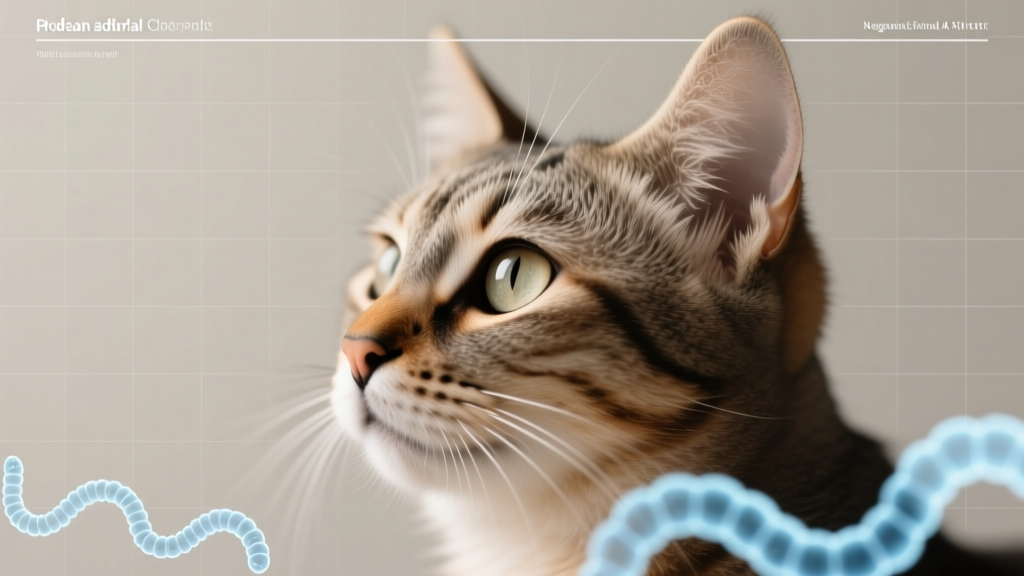 Can worms affect a cats behavior? Yes