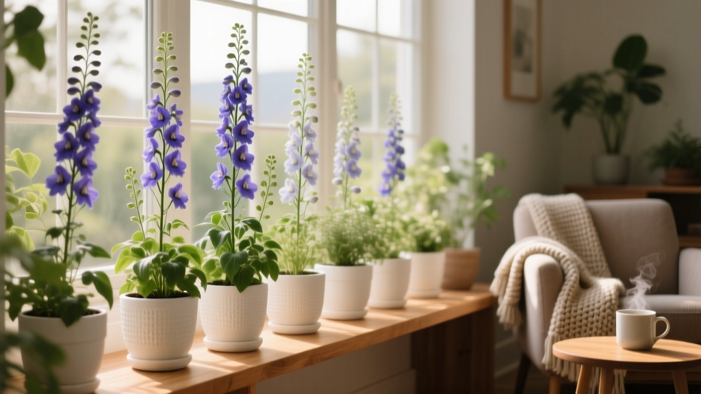 Growing Delphiniums Indoors: A Realistic Guide (2026)