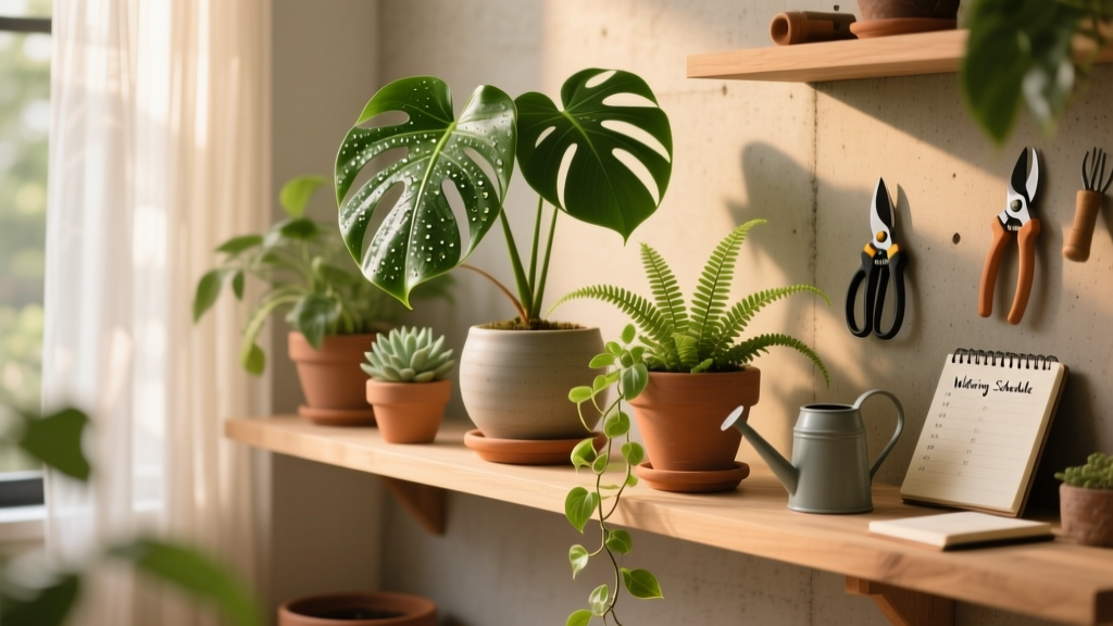 When to Replant Indoor Plants: Watering Schedule Guide