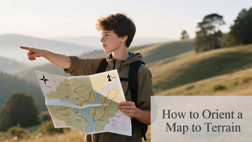 Maps How To Orient A Map To The Surrounding Terrain: Practical Field Techniques for Hikers, Navigators, and Outdoor Educators