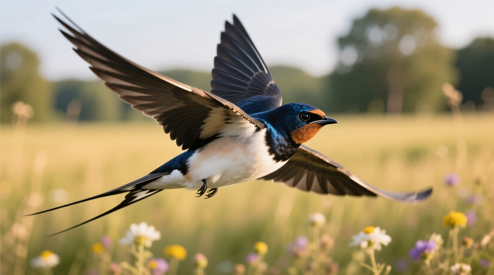 what does a swallow bird look like