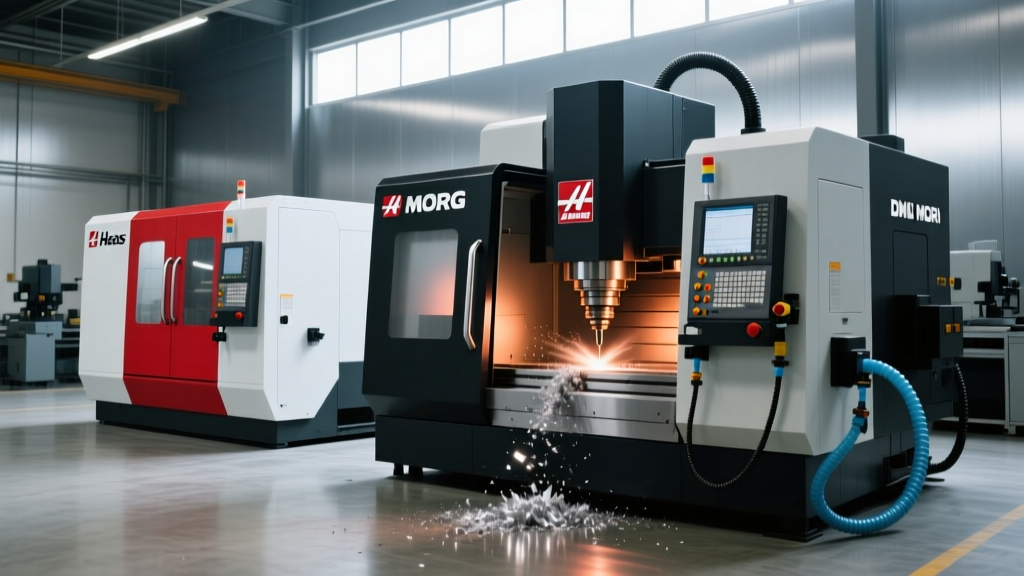 Precision CNC Milling Machine Comparison: Haas vs DMG Mori 2026