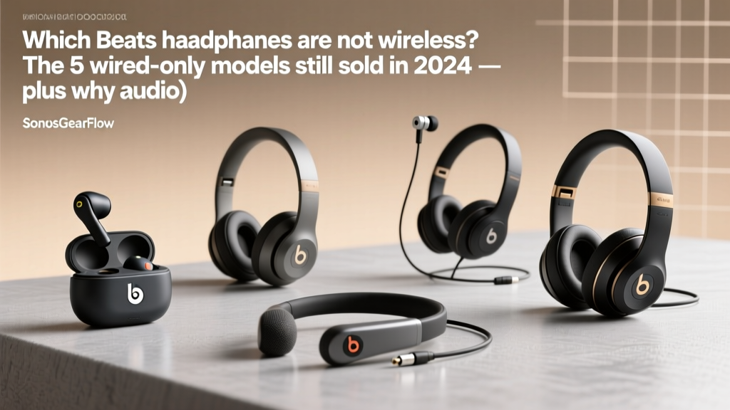 Wired Beats Headphones (2026): 5 Models Still Sold