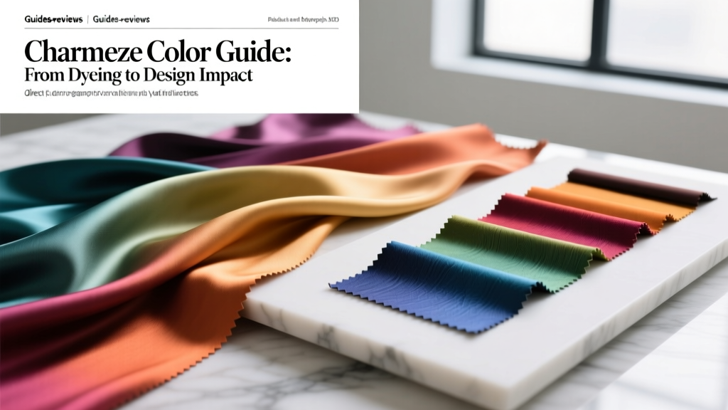 Charmeuse Color Guide: From Dyeing to Design Impact