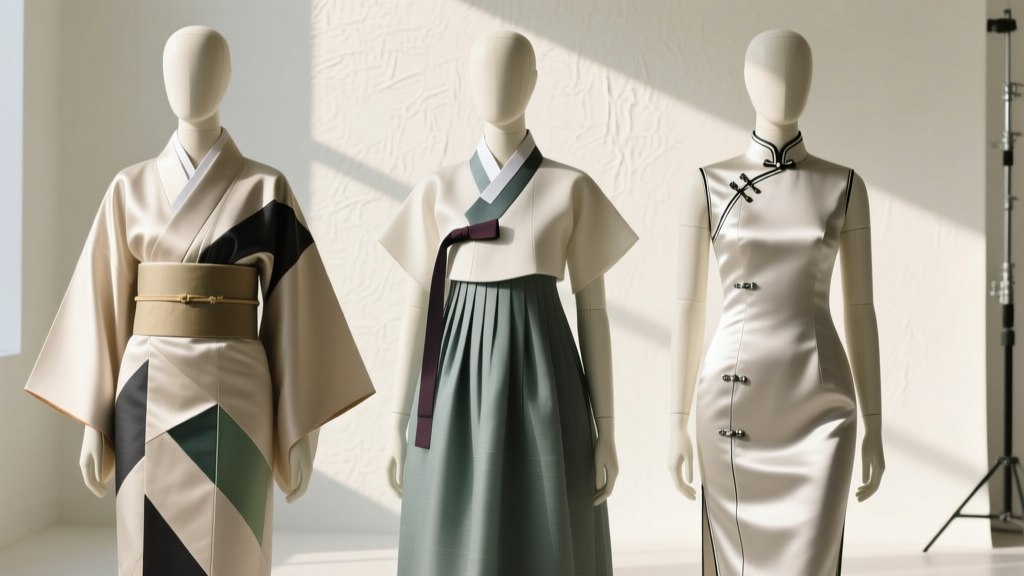 Kimono vs Hanbok vs Cheongsam: 2026 Silhouette & Style Guide