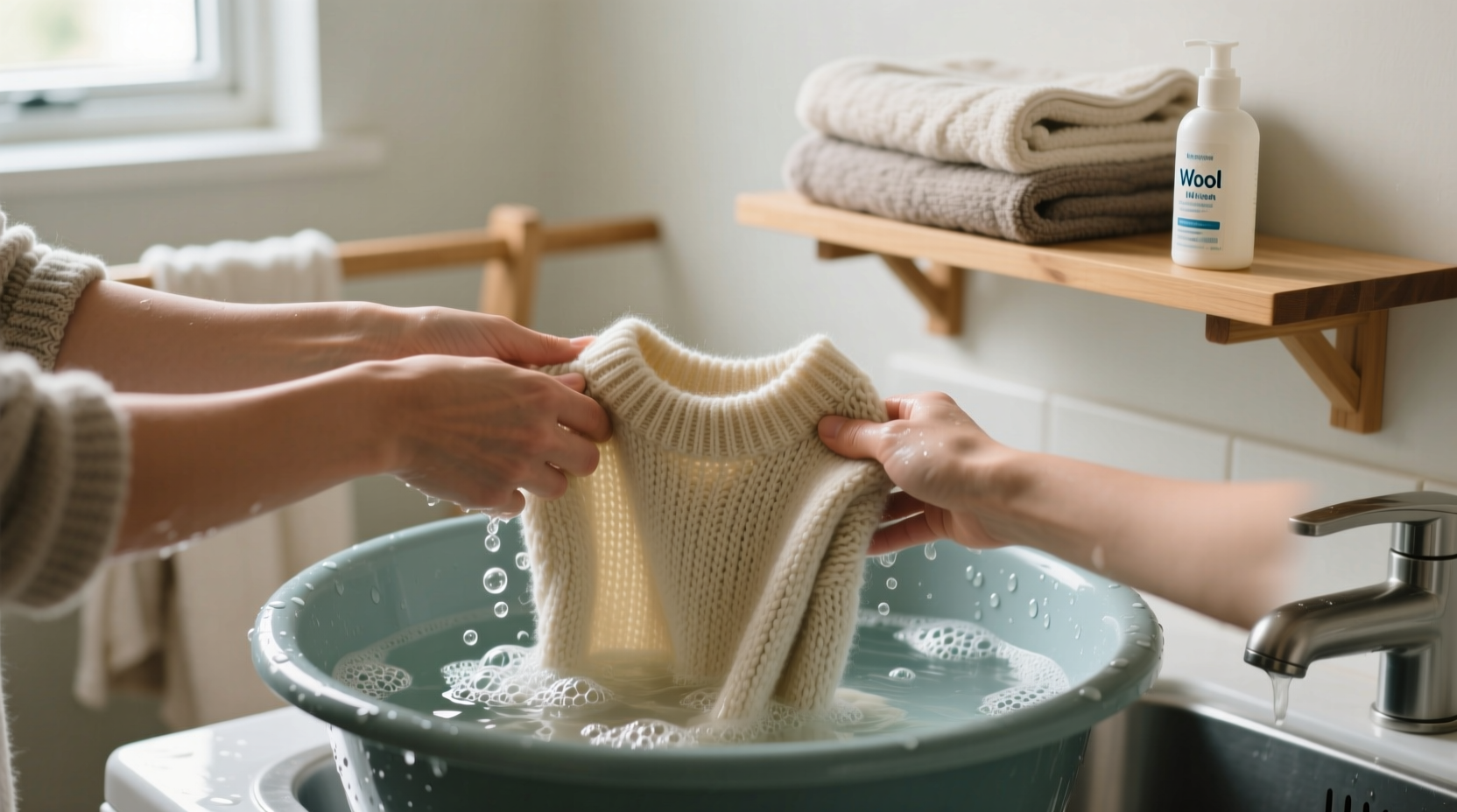 how to wash wool sweaters