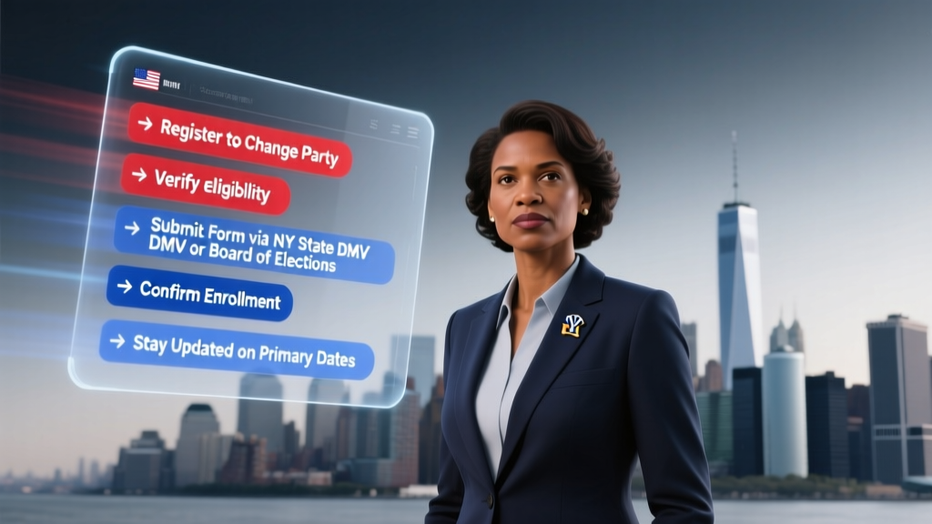 How Can I Change My Political Party In Ny (2026)