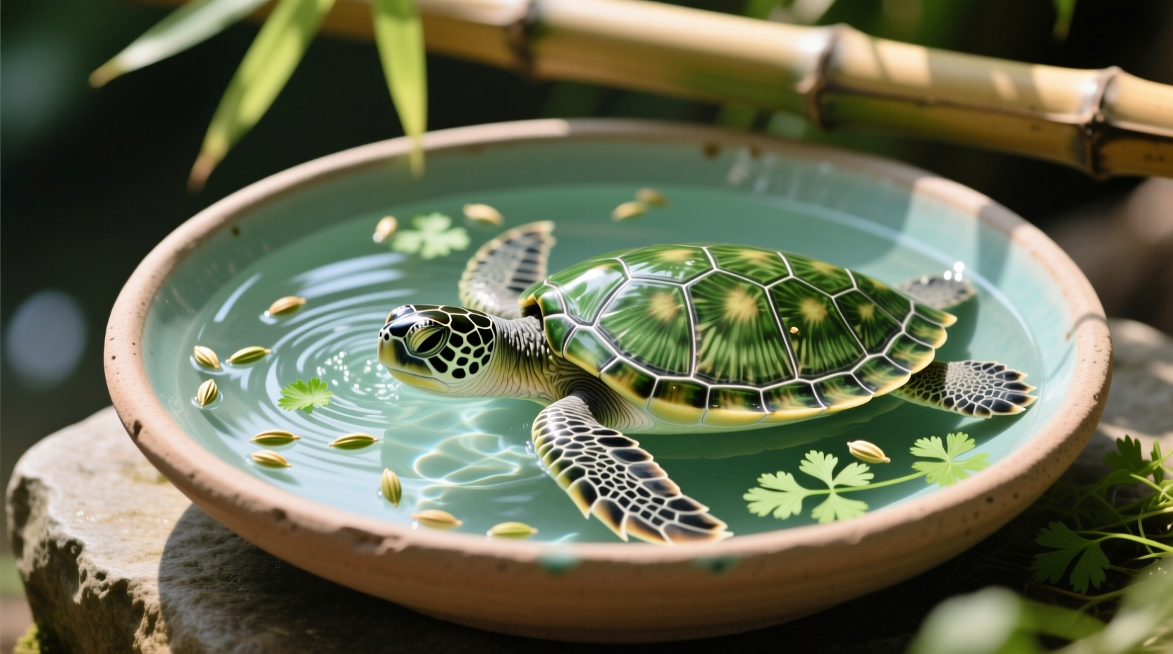 eco friendly tortoise dish cleaning