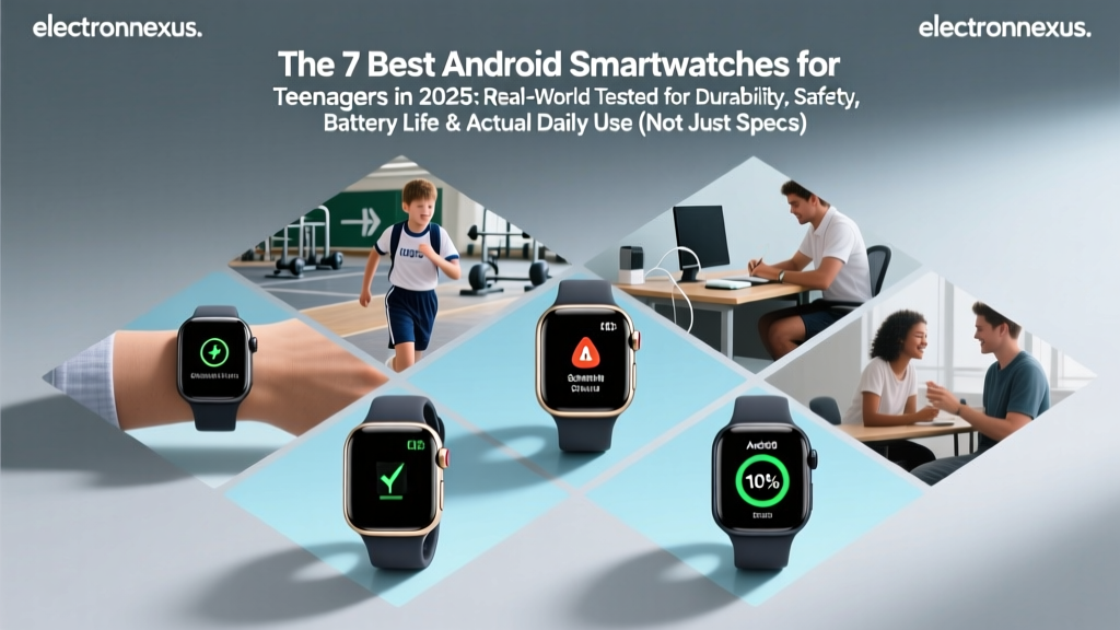 The 7 Best Android Smartwatches for Teenagers in 2025: Real-World Tested for Durability, Safety, Battery Life & Actual Daily Use (Not Just Specs)