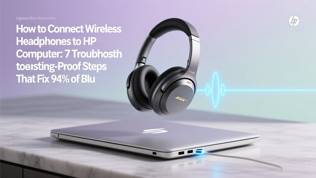 How to Connect Wireless Headphones to HP Computer (2026)
