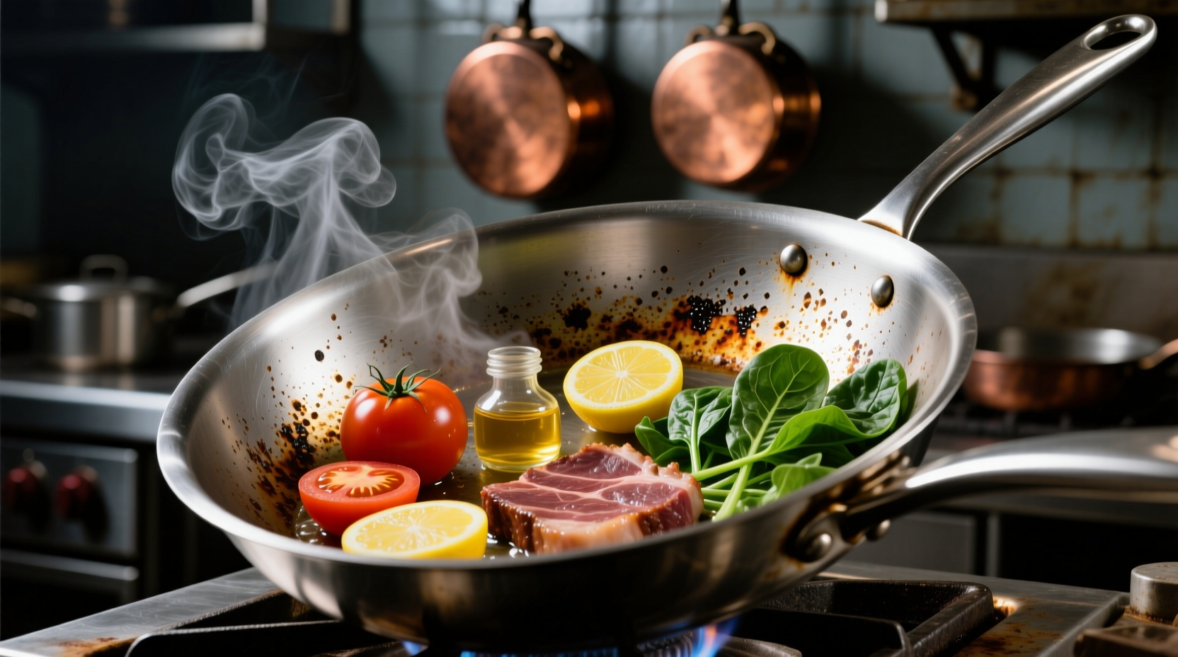 foods you shouldnt cook in stainless steel skillets