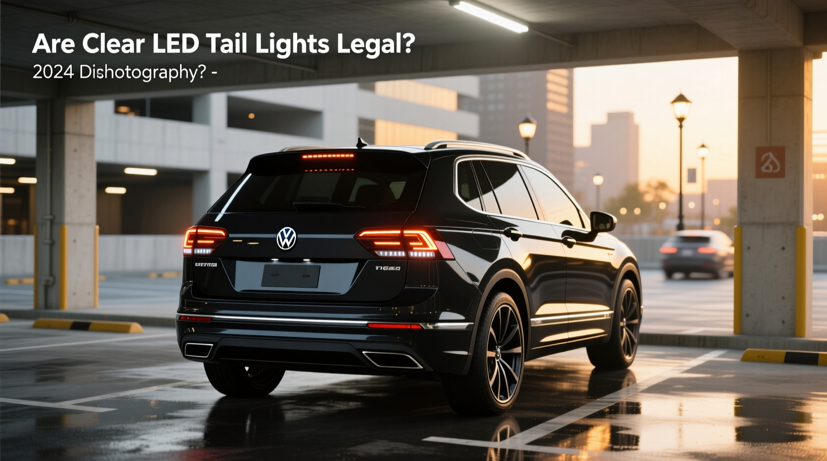 How to Choose VW Tiguan LED Rear Lights, Are Clear LED Tail Lights Legal?