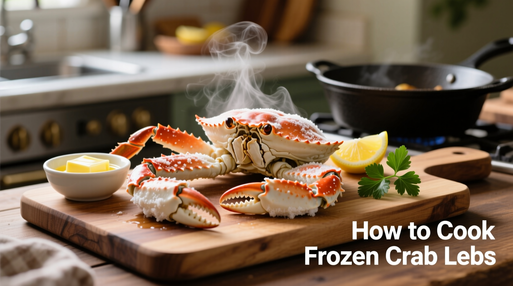 how to cook frozen crab legs