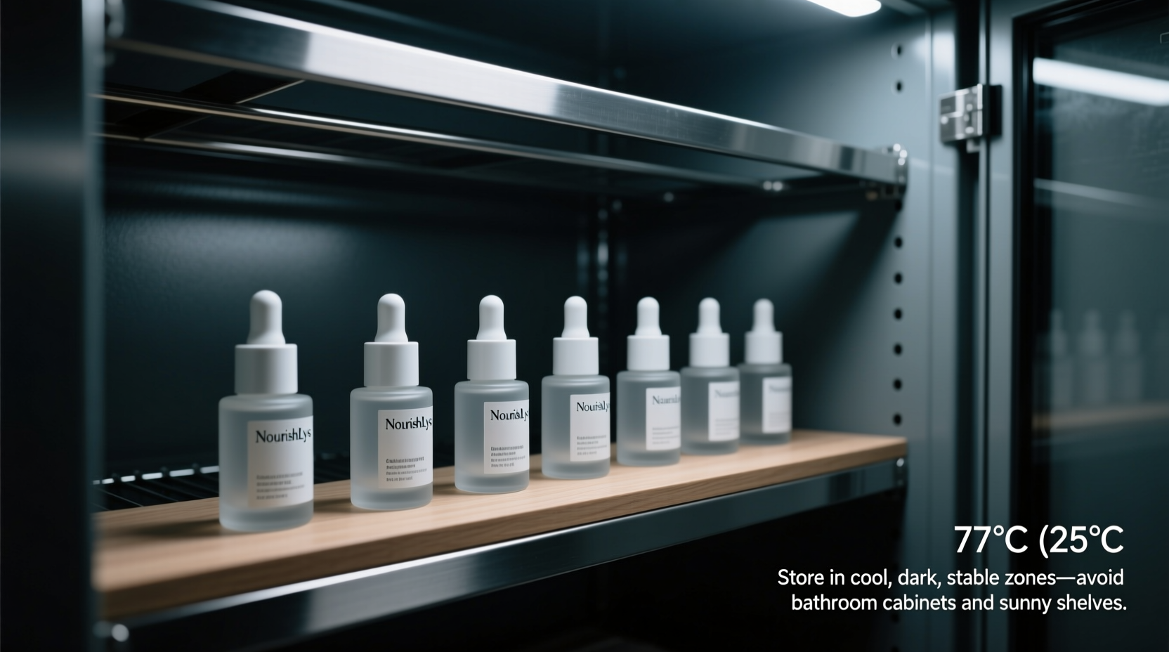 closet organization for skincare enthusiasts