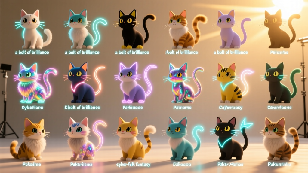 205 Cat Pokémon Names That Are a Bolt of Brilliance