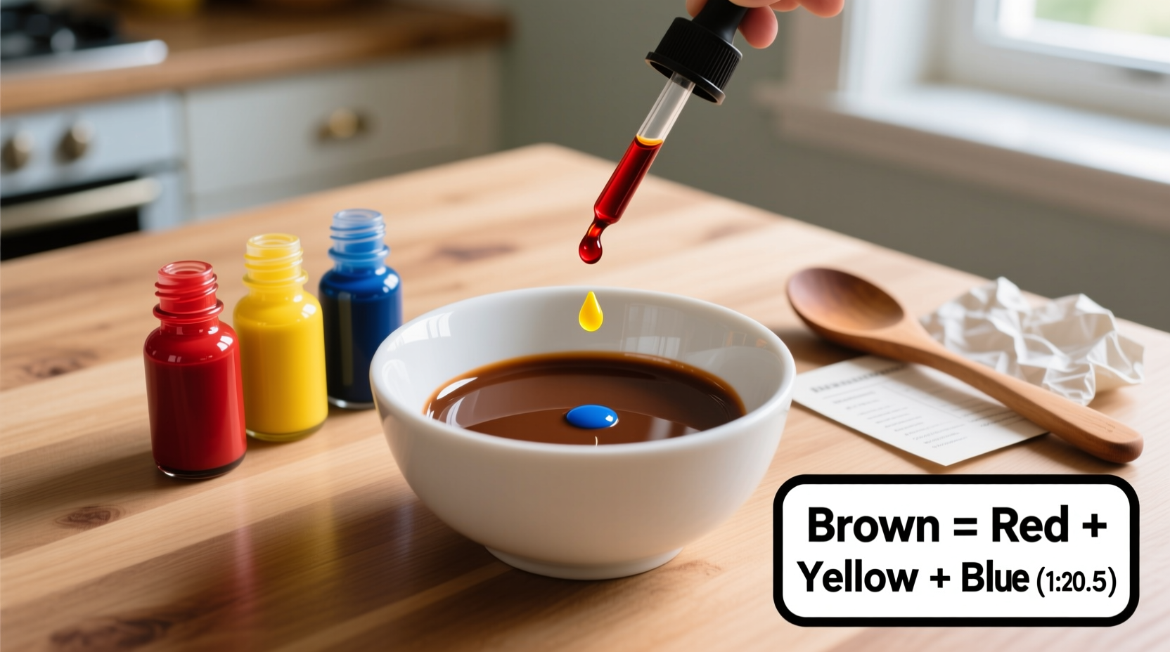 How to Make Brown Food Coloring: Expert Mixing Guide