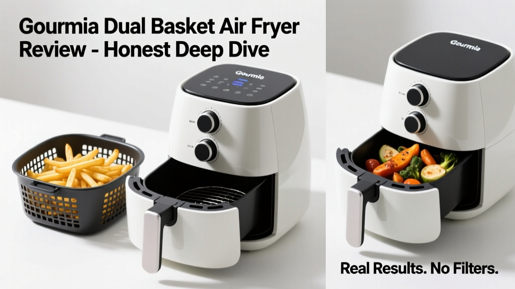 Gourmia Dual Basket Air Fryer Review: Honest Deep Dive