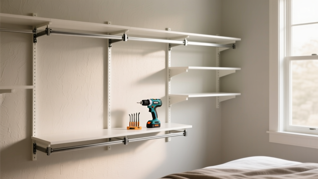 How to Install the EZ Track Closet System (Renter-Friendly!)
