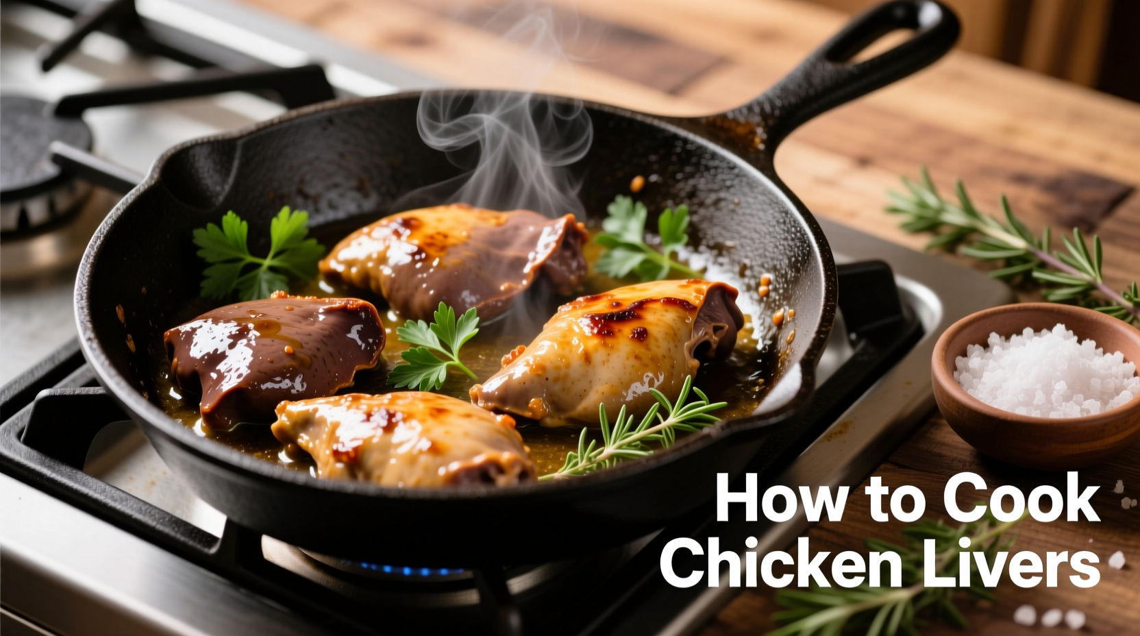 how do you cook chicken livers